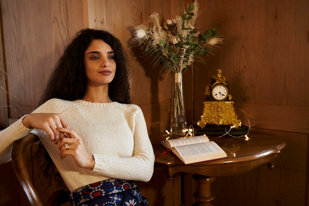 Apu Kuntur - Alpaka Rundhals Pullover ELLA