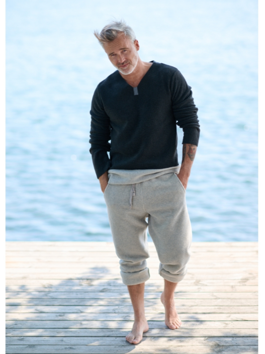 Herren Fleece SWEATER 1013C, in 4 Farbkombinationen