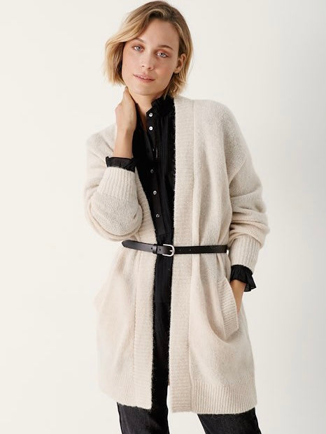 Strickjacke Eitonae hellgrau