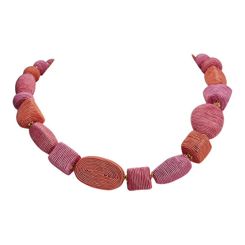 Halskette Alana coral mix