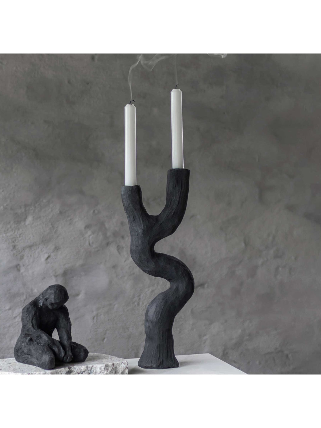 Kerzenhalter ART PIECE schwarz