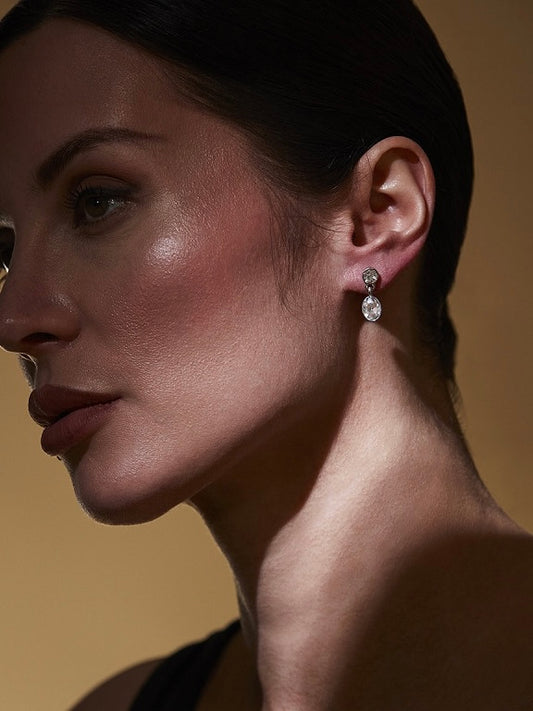 Ohrhänger Bianca silberfarben