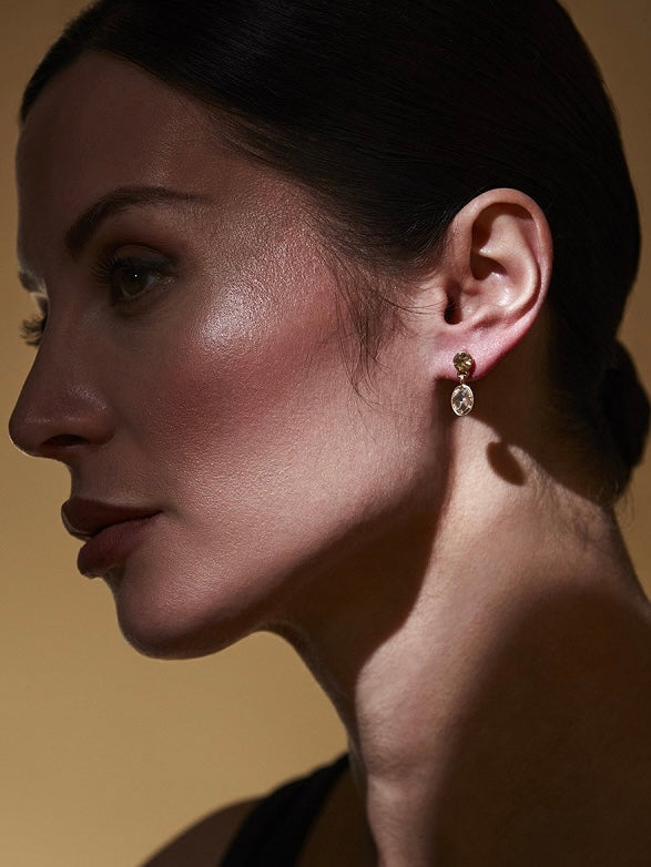 Ohrhänger Bianca goldfarben, in 4 Farben