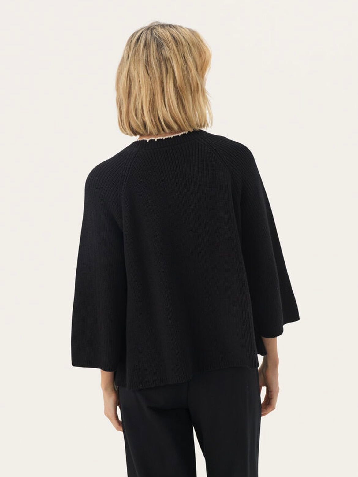 Strickjacke Tritte PW, in 2 Farben