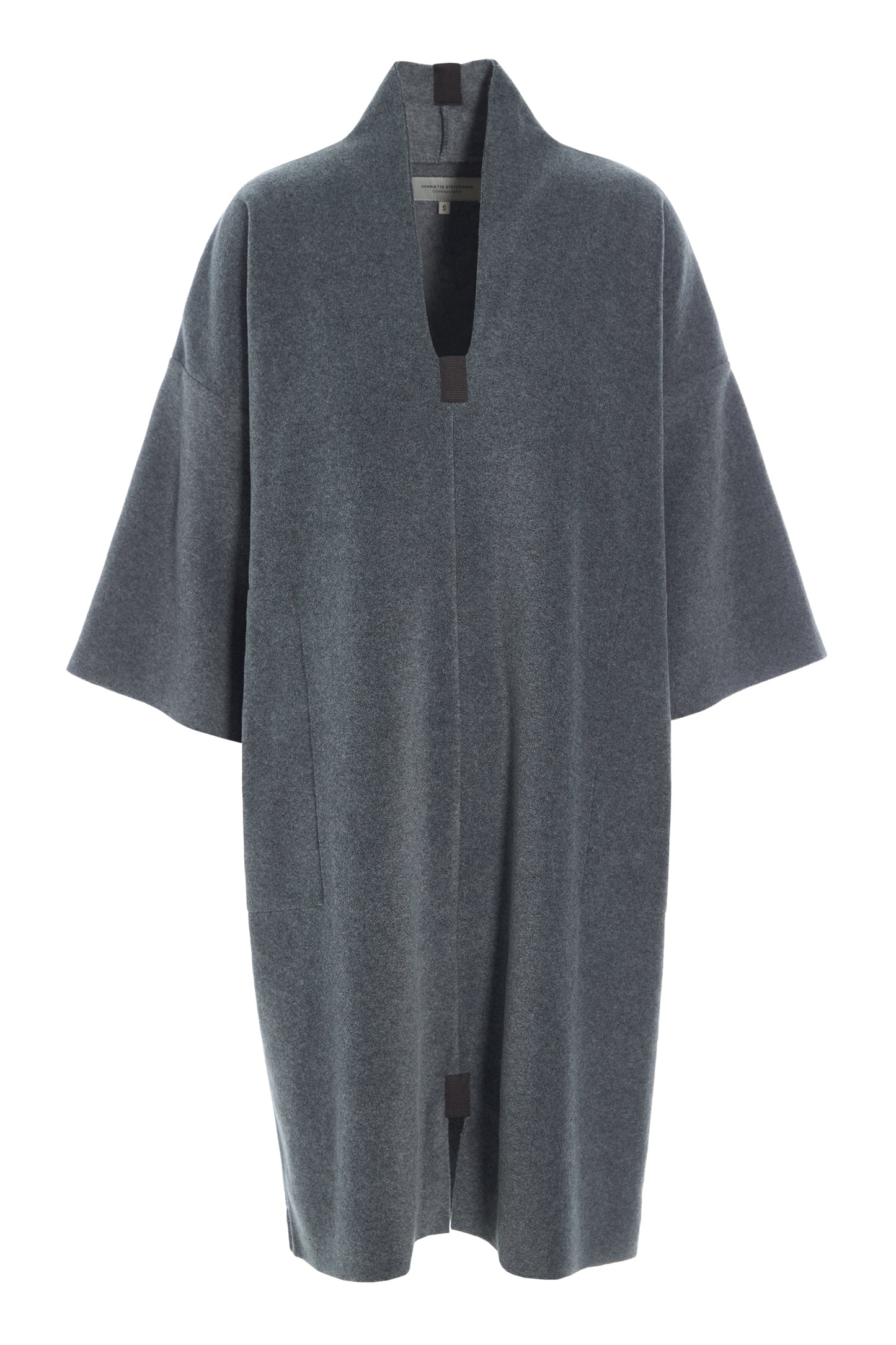 Fleece Kleid V-NECK 3251, in 3 Farben