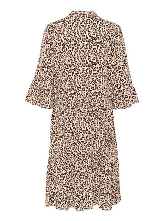 Kleid Eda SZ Creme Leopard