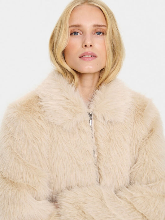 Kunstpelzjacke Zaseline SZ creme