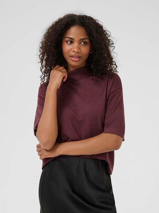 Pullover Lizza KA turtleneck fudge