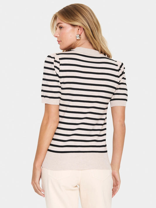 Pullover Mila SZ feine Streifen, in 2 Farbkombis