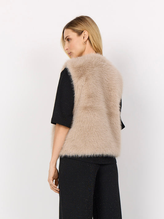 Kunstpelzweste SC-Naida 3 creme