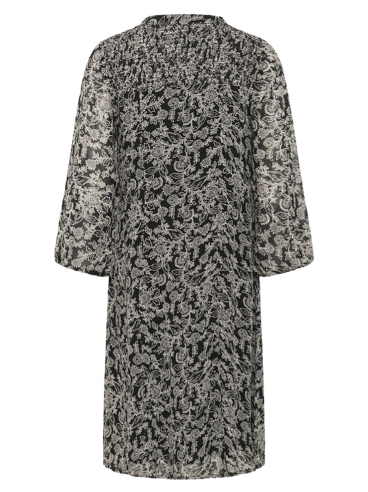 Kleid Elka PW black wallpaper flower