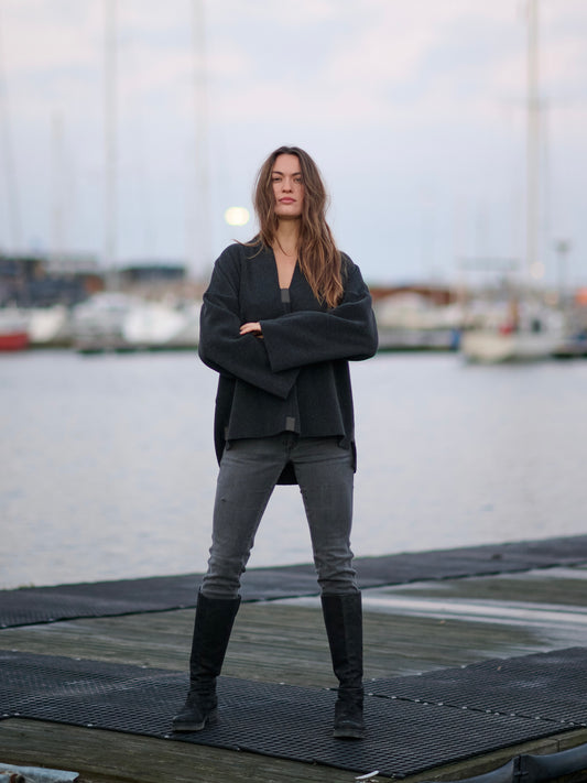 Fleece Pullover V-NECK 1370, in 2 Farben