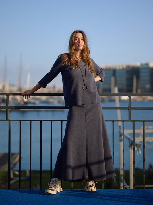 Fleece Rock lang 3256, in 2 Farben