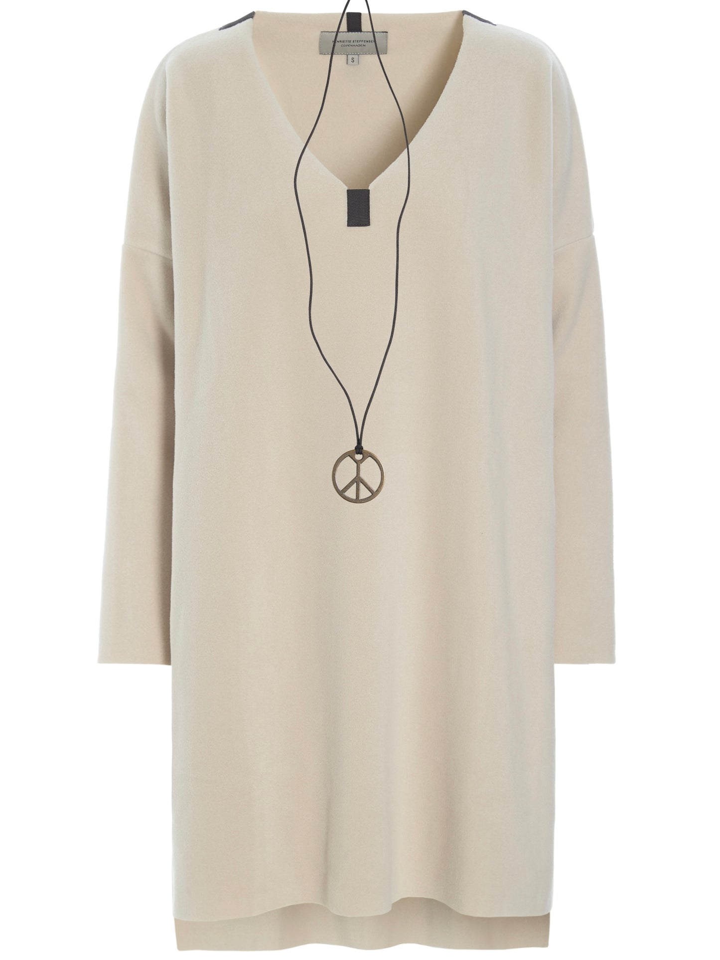 Fleece Tunika V-neck 1367, in 2 Farben