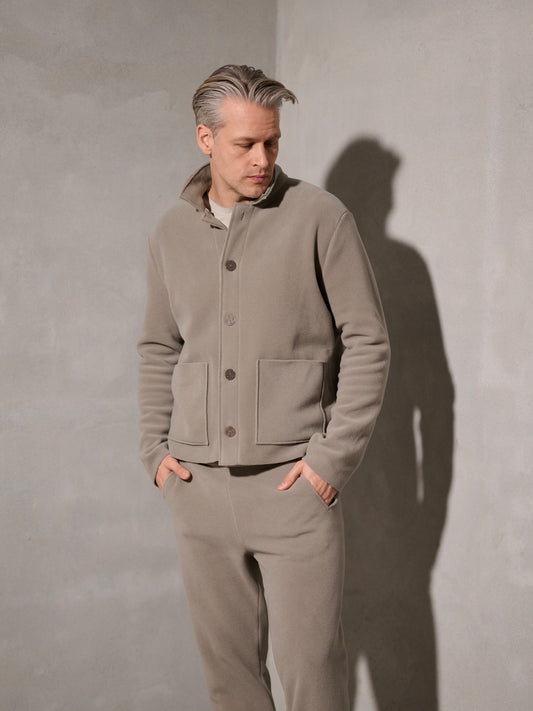 Herren Fleece Cardigan 1049C, in mehreren Farben