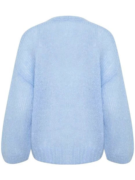 Strickjacke Rastina PW vista blue