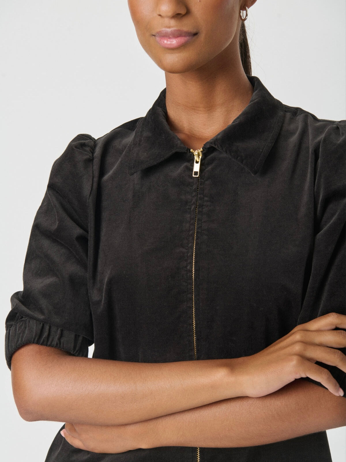 Cordkleid Eyvora PW rosin green