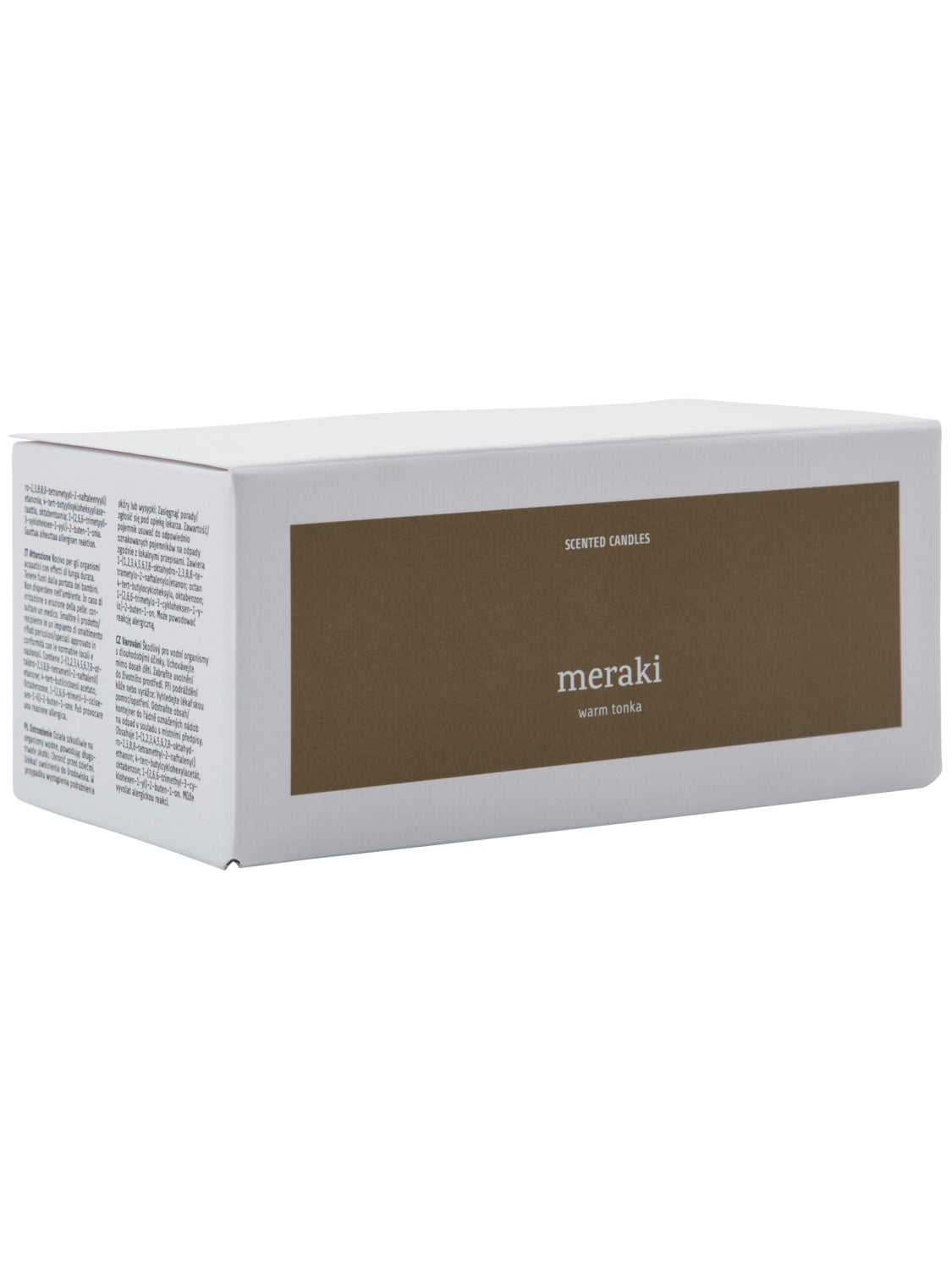 Duftkerze 2er Set Warm Tonka