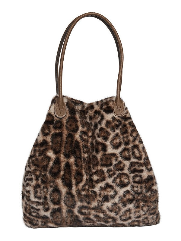 Schultertasche Ayla Leo beige