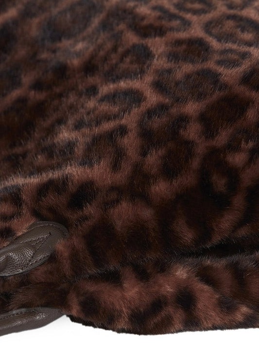 Schultertasche Ayla Leo dark brown