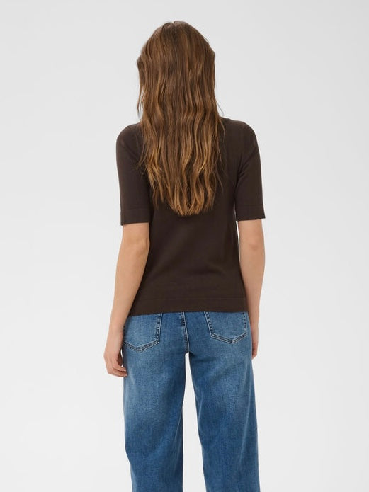 Pullover KAlizza boatneck coffee bean