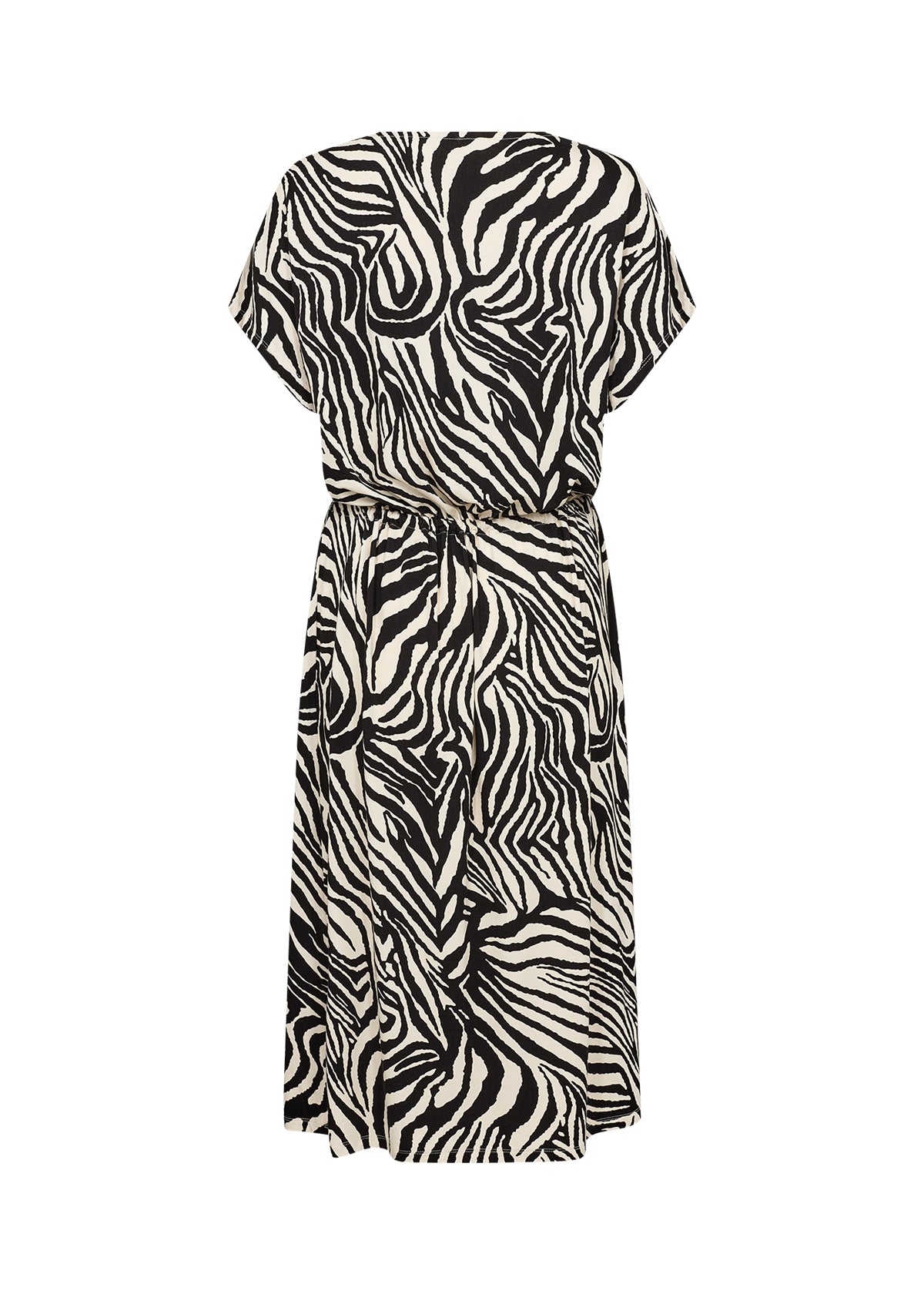 Kleid SC-Marica AOP 290 schwarz/creme