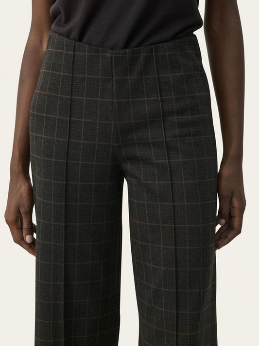 Culotte Hose Ilisan PW grey check