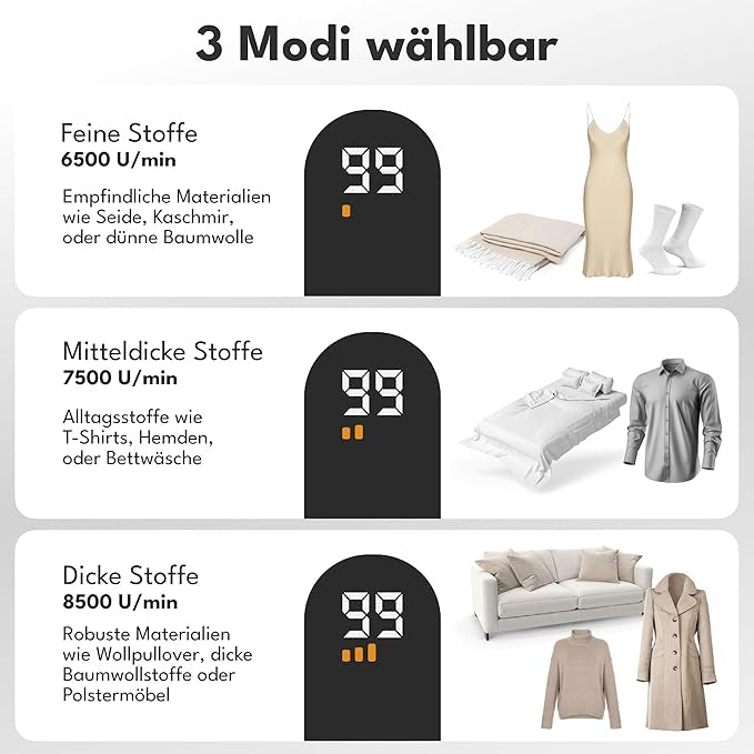 Fusselrasierer elektrisch inkl. LED Anzeige