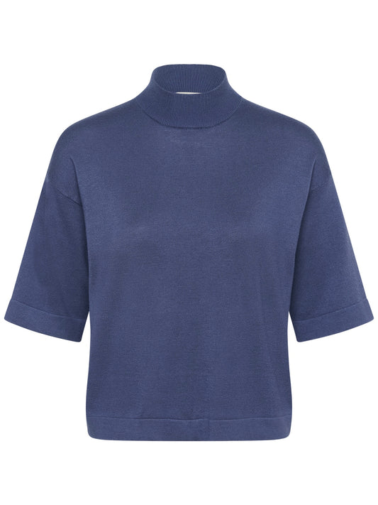 Pullover Lizza KA turtleneck crown blue
