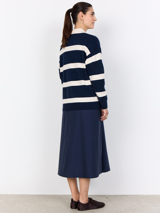 Streifenpullover SC-Kanita 32, in 2 Farbkombis