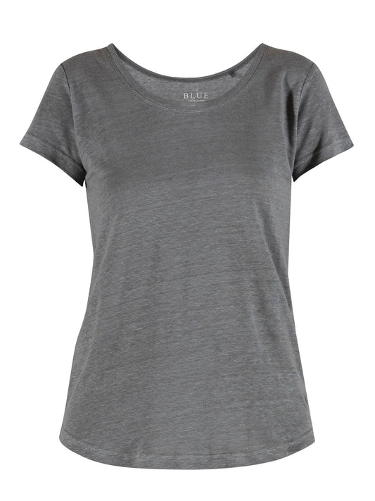 Leinenshirt Lotta silver pine