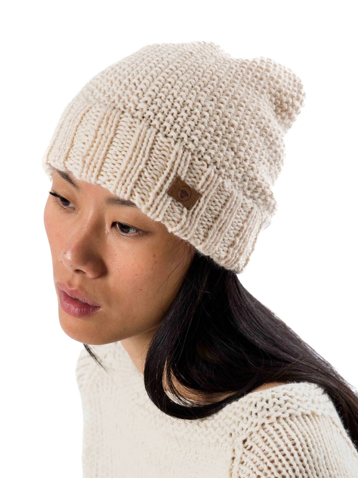 Strickmütze Alrune cream