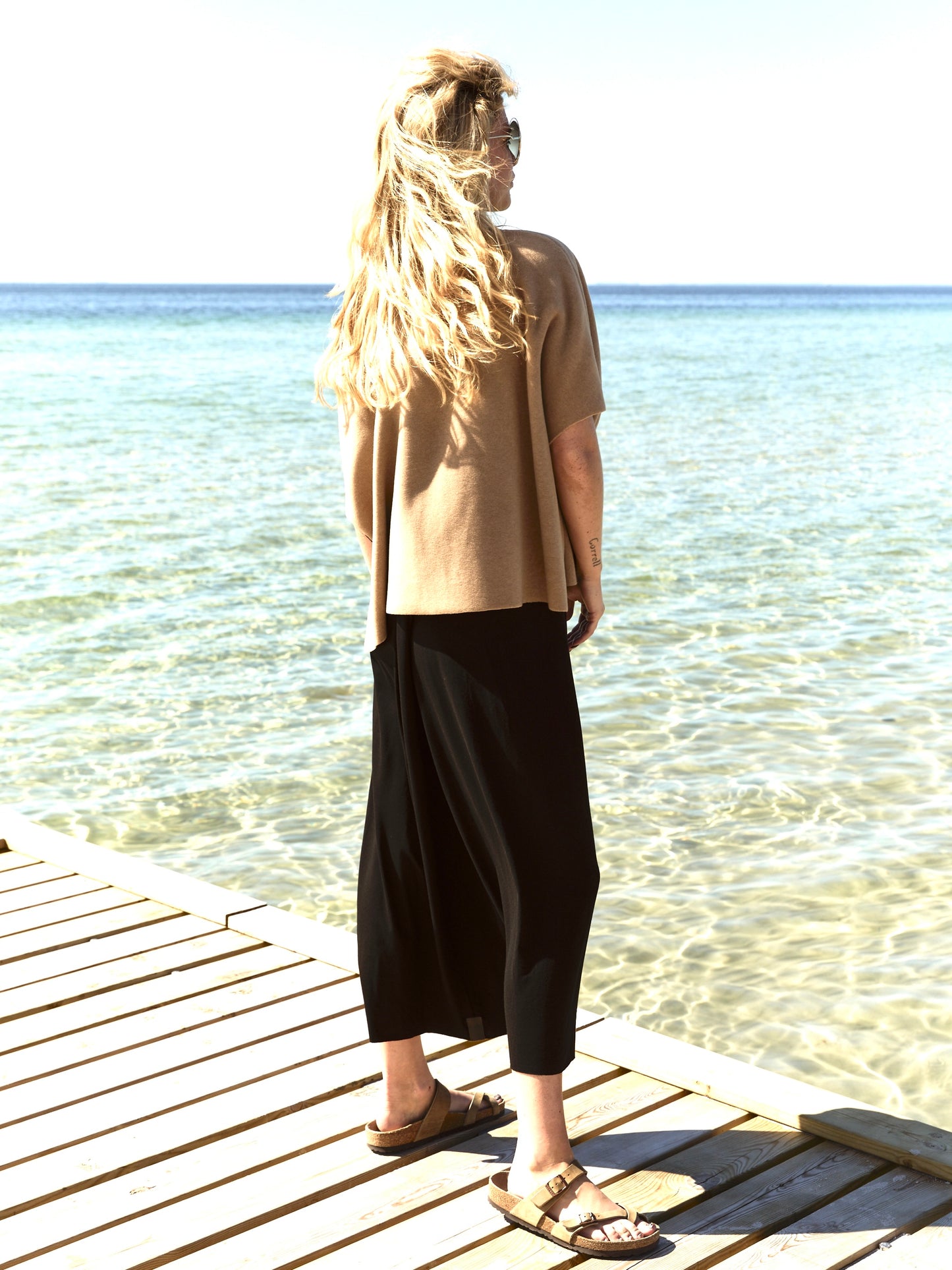 Fleece Weste 7174 camel