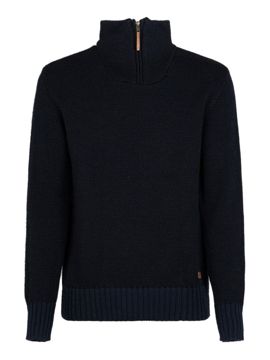 Pullover Dai Troyer dunkelblau melange