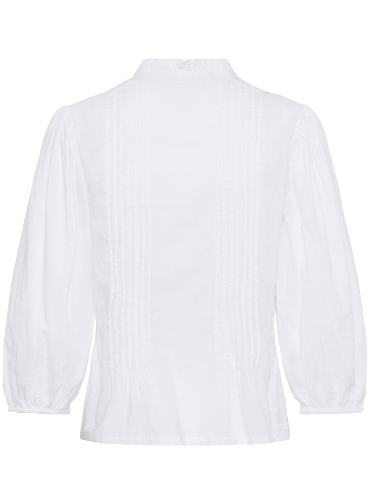 Blusenshirt Brith PW bright white