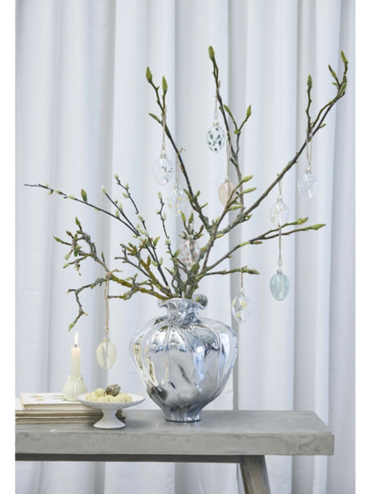 Deko Osterei Florisse helles grün H7cm