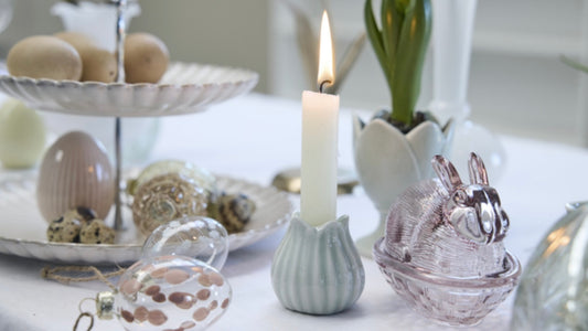 Deko Osterei Florisse gelb H7cm