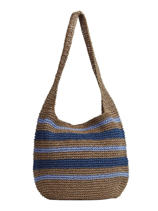 Schultertasche Charlotte blau