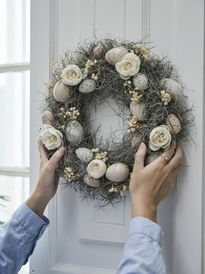 Deko Osterkranz Nannia 40cm grün