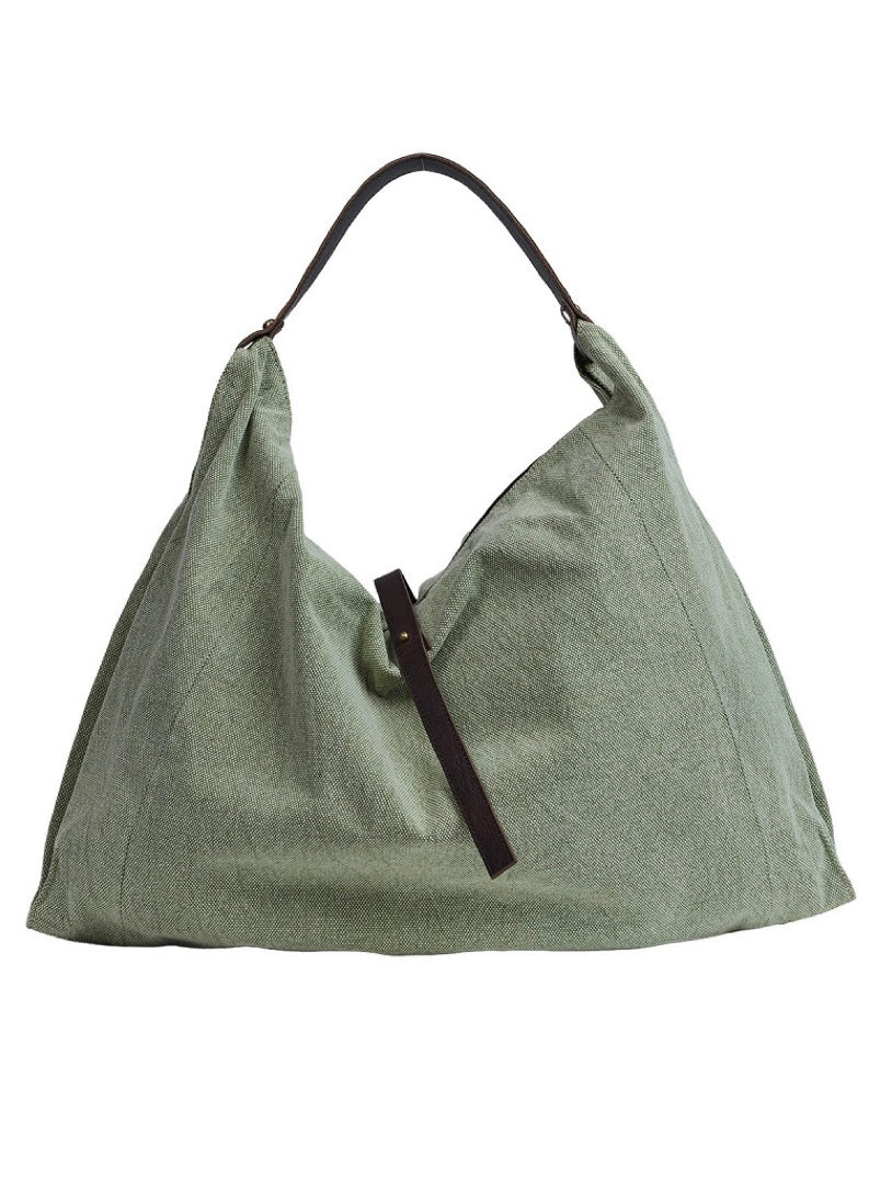 Schultertasche Elisabeth hellgrün