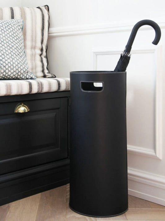 Schirmständer Leder, in 2 Farben