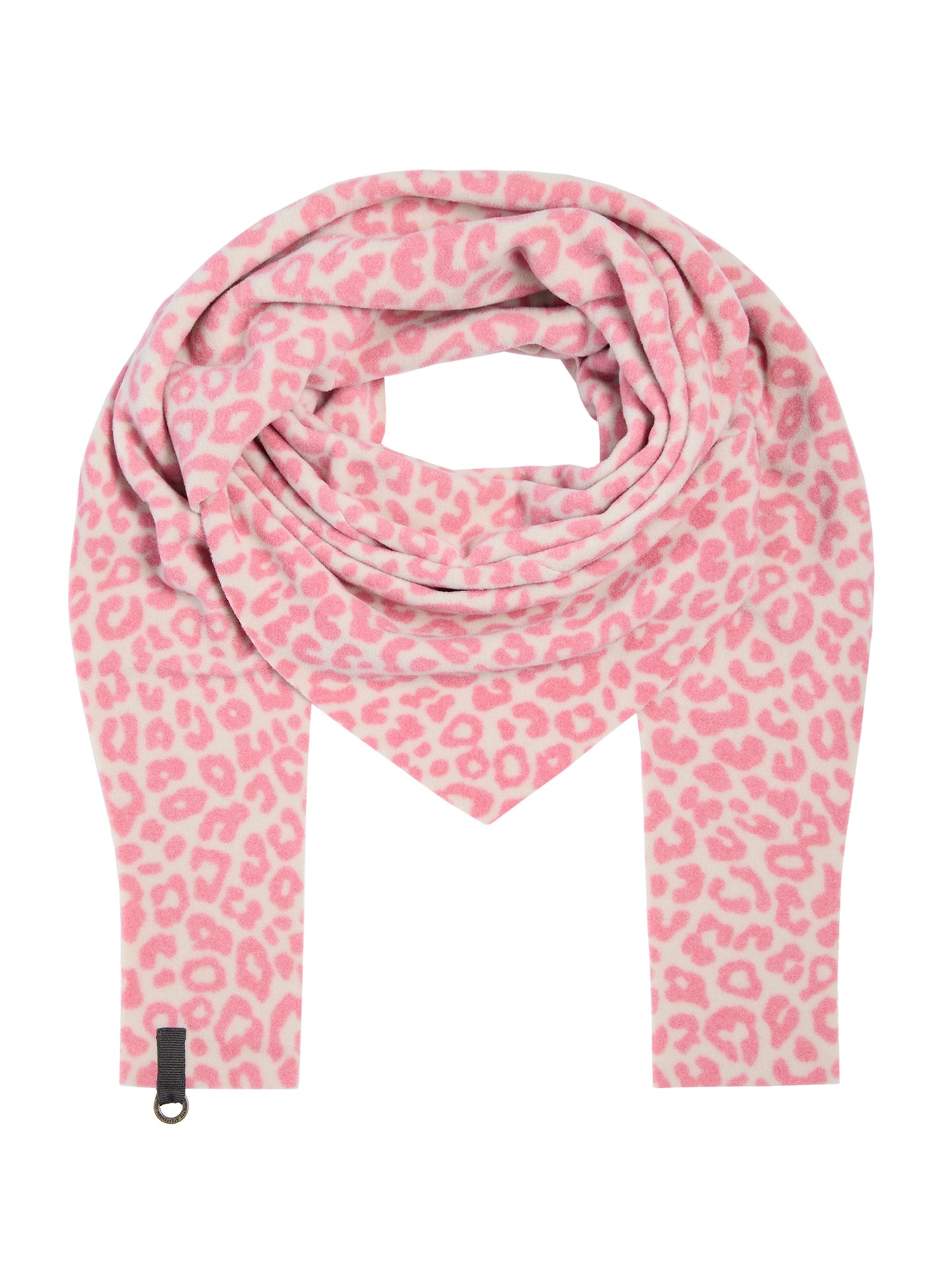Fleece Schal TRIANGLE 4051P pink leo