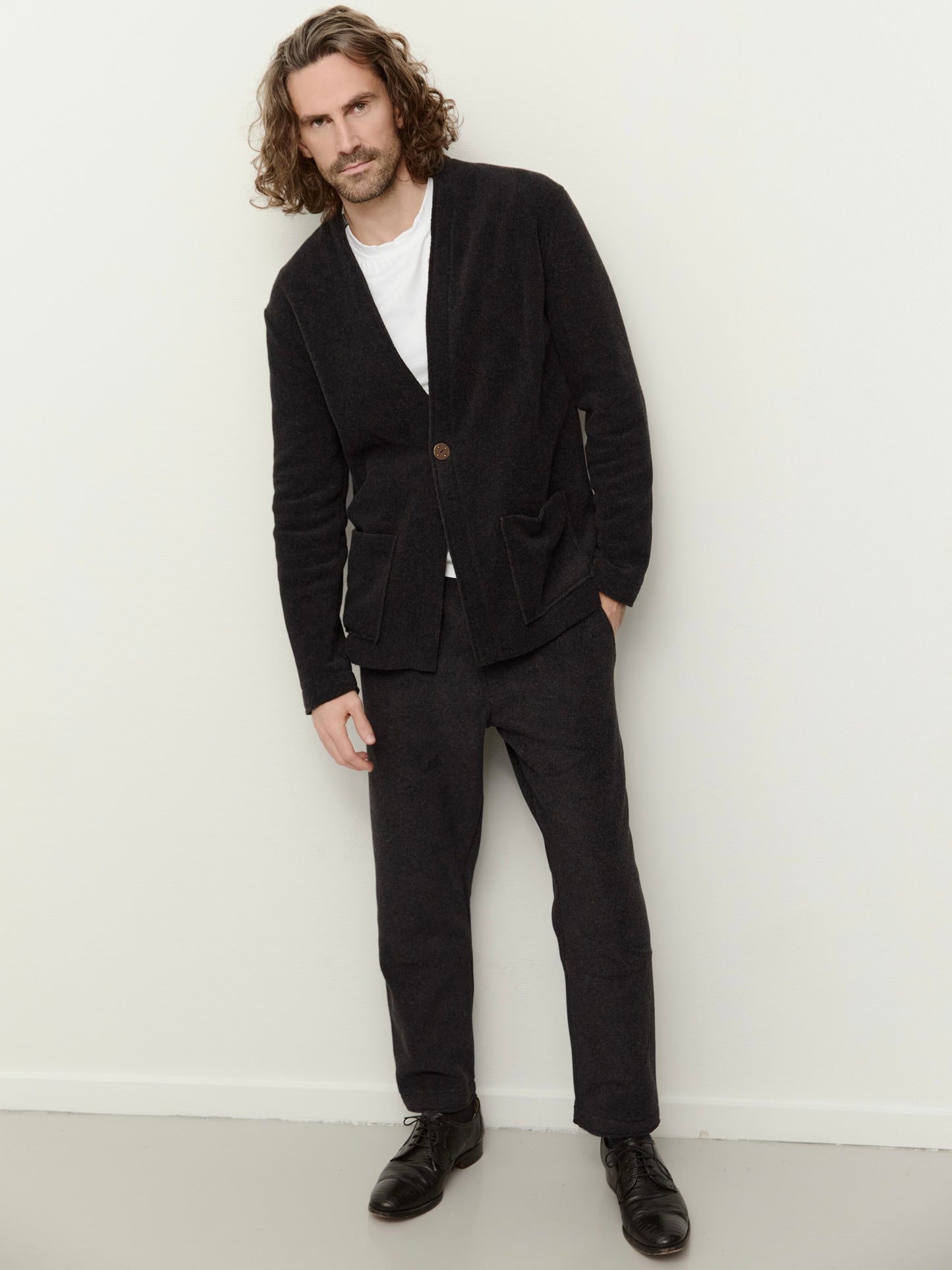 Herren Fleece JOGGING PANTS 1051C, in 2 Farben