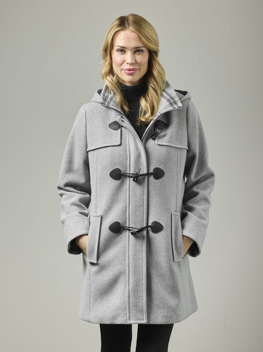 Dufflecoat Sophie light grey