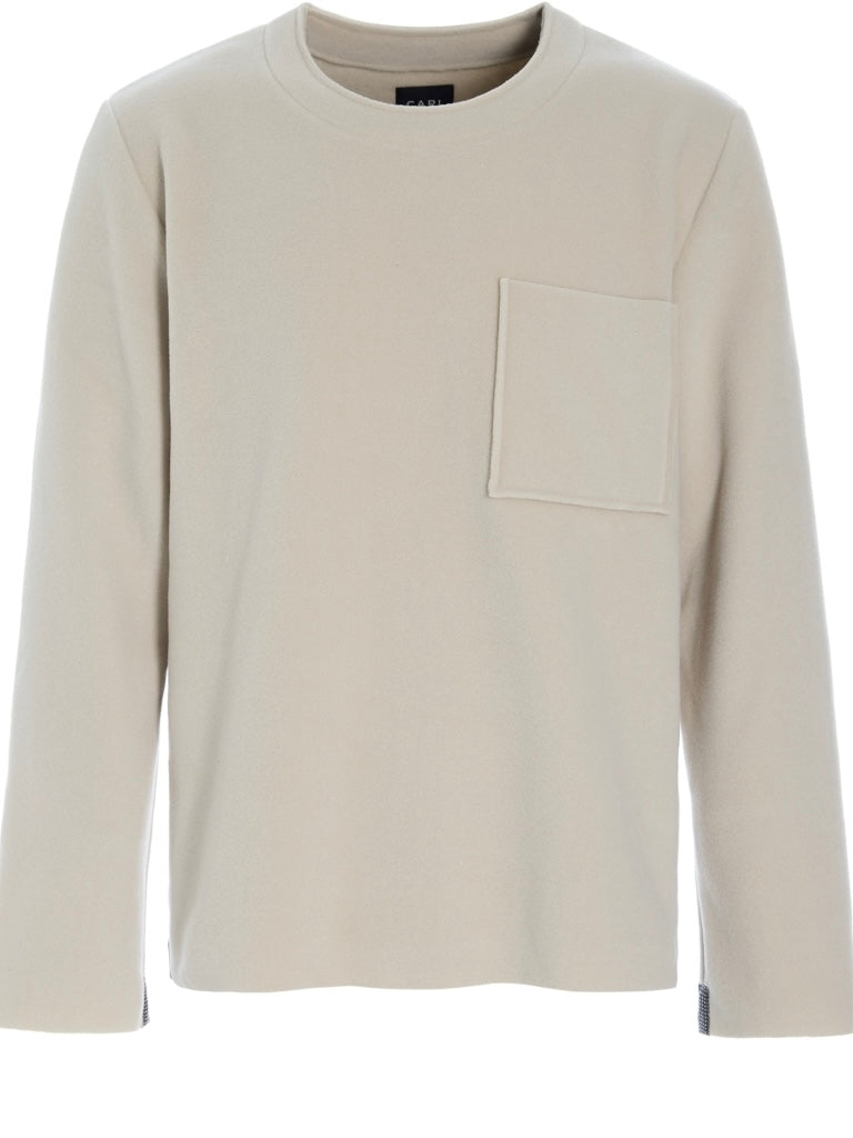 Herren Fleece Pullover 1057C, in 2 Farben