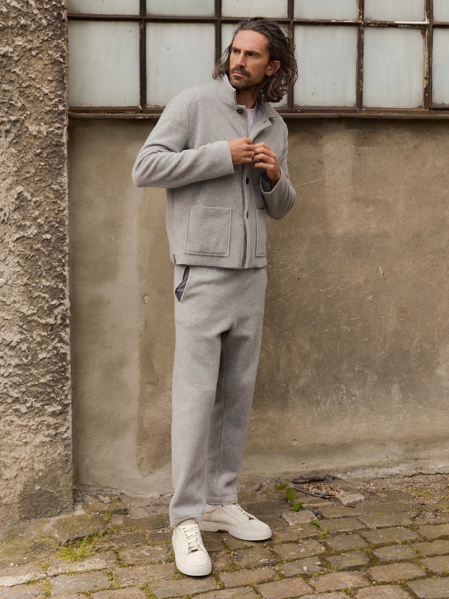 Herren Fleece Cardigan 1049C, in mehreren Farben