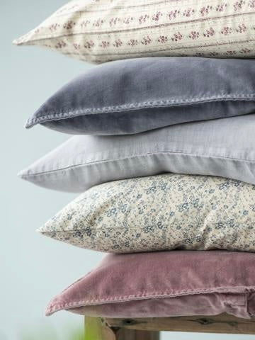 Dekokissen Leinen purple ash 50x50cm