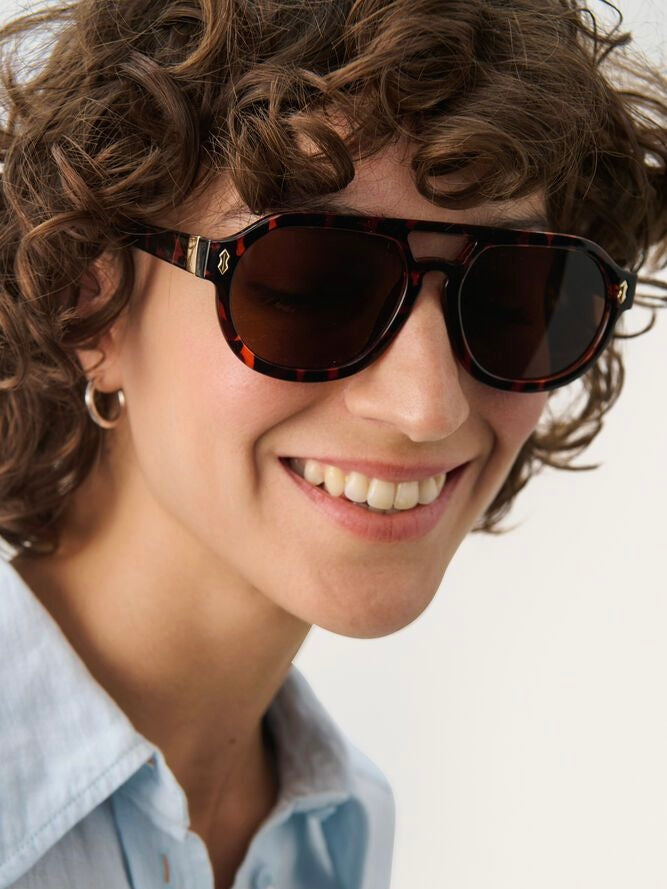 Sonnenbrille Anell PW Hornoptik