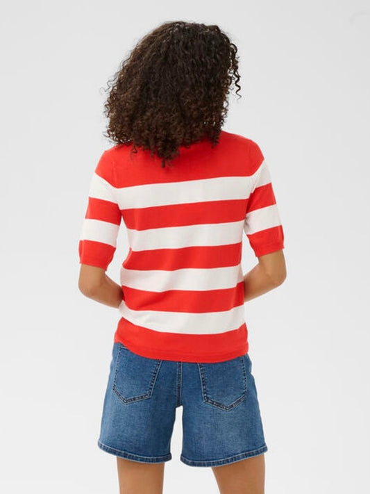 Pullover Lizza KA poppy red/chalk