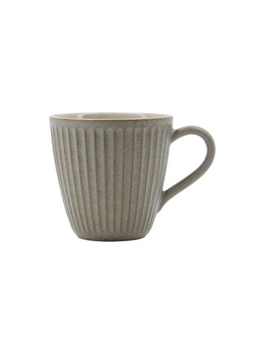 Kaffeebecher HDpleat graubraun 9cm